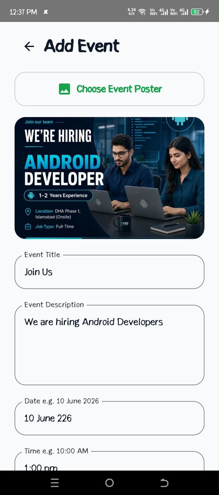 CampusNotify events feed