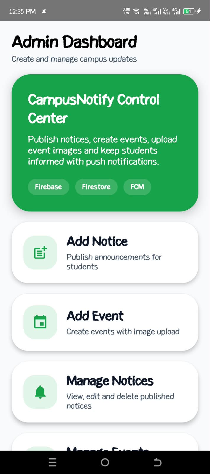 CampusNotify event details